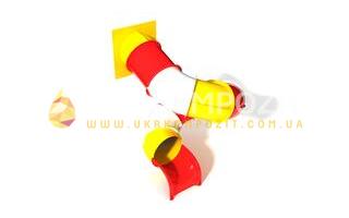 Горка детская «Труба винтовая» D-700, H-2.2