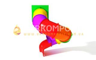 Гірка дитяча «Труба гвинтова» D-700, H-2.0