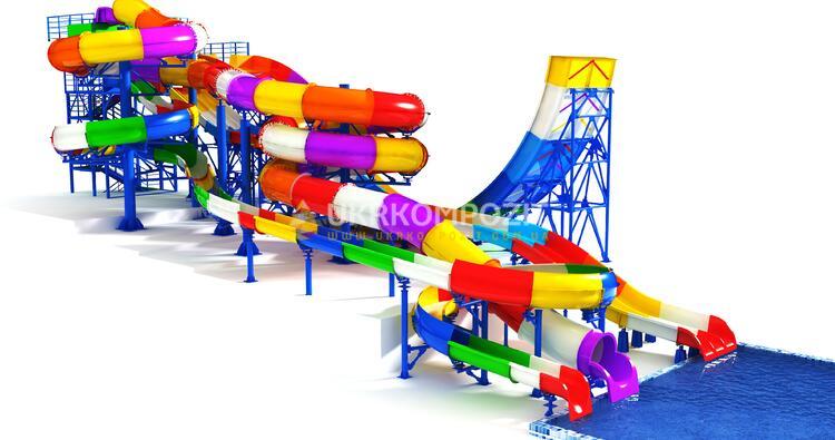 Водные горки БАРСЕЛОНА