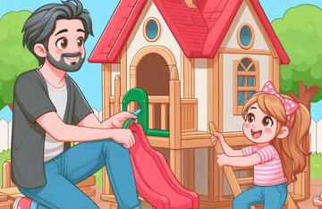 Создание детской площадки дома для вашей дочери: практические советы