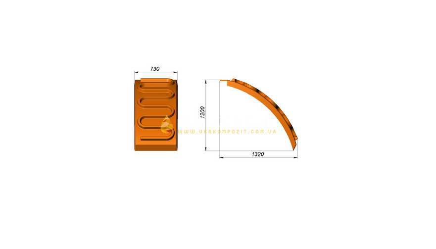 Трап склопластиковий