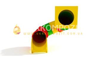 Горка детская «Труба винтовая» D-700, H-1.5