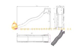Гірка дитяча Каскад